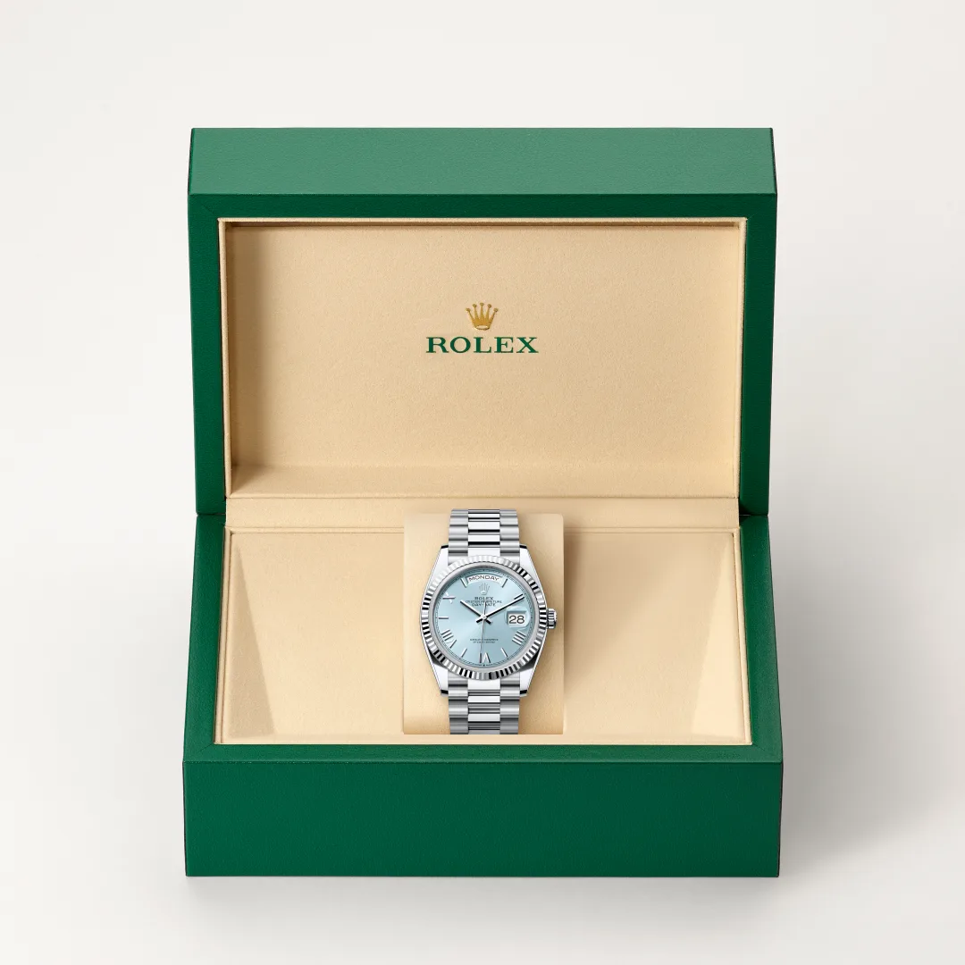 Rolex Day-Date 36腕錶鉑金款,M128236-0018 - 慎昌鐘錶