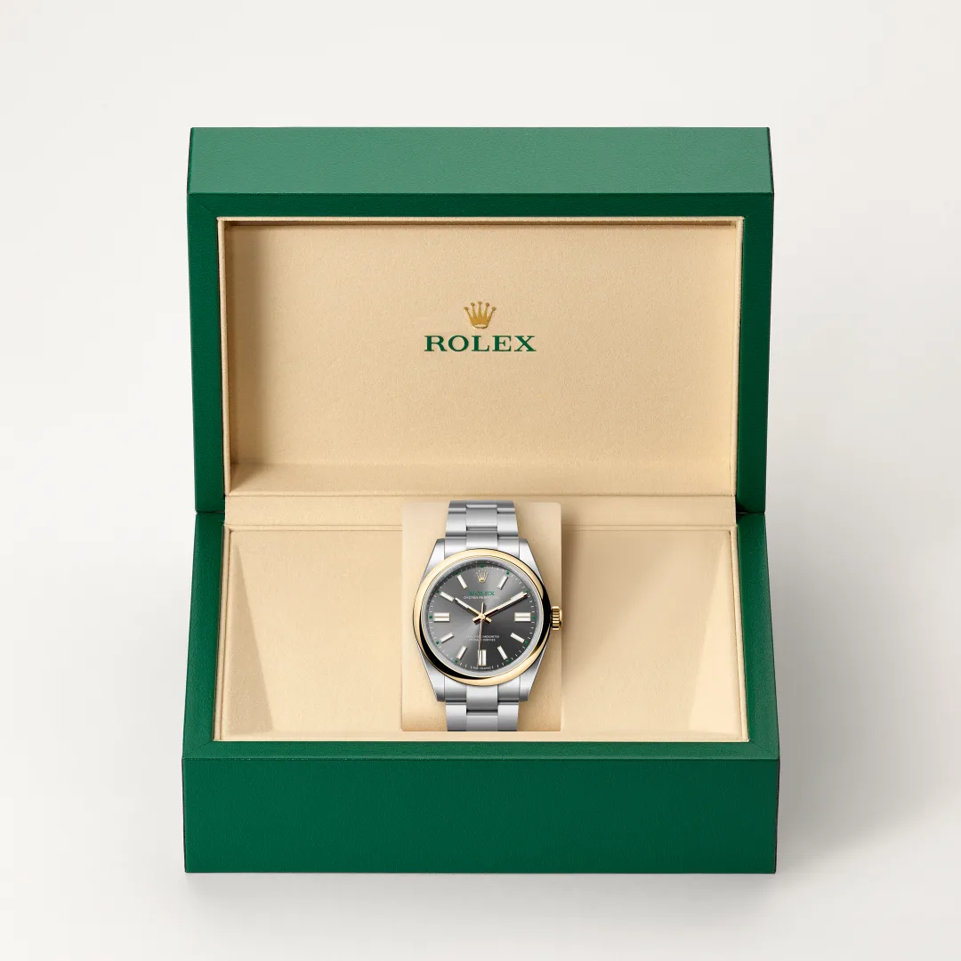 Rolex Oyster Perpetual 41腕錶黃金鋼（蠔式鋼與黃金的組合）款，M134303-0001 - 慎昌鐘錶