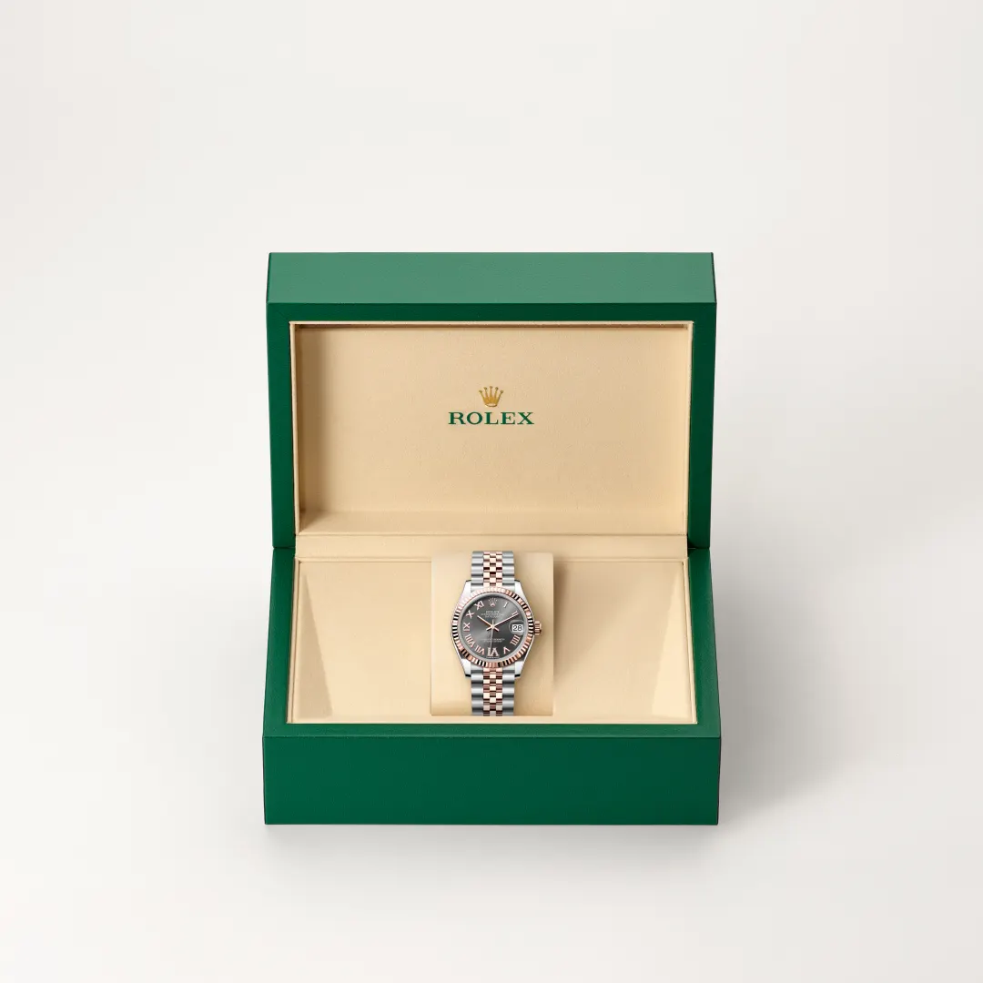 Rolex Datejust 31腕錶永恒玫瑰金鋼(蠔式鋼與永恒玫瑰金的組合)款,M278271-0030 - 慎昌鐘錶