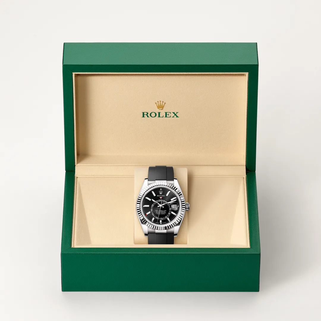 Rolex Sky-Dweller腕錶18K白色黃金款,M336239-0002 - 慎昌鐘錶