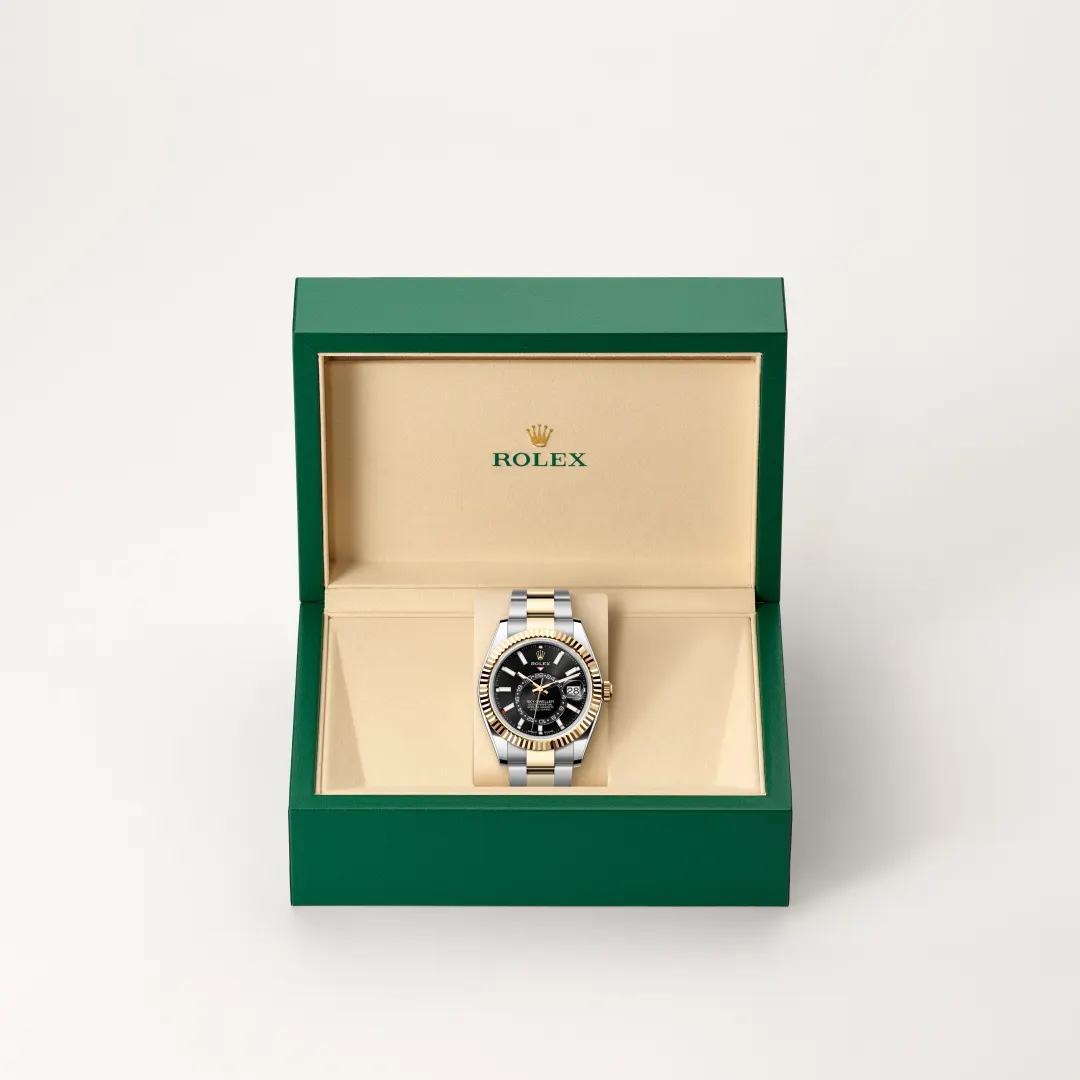 Rolex Sky-Dweller腕錶黃金鋼(蠔式鋼與黃金的組合)款,M336933-0003 - 慎昌鐘錶
