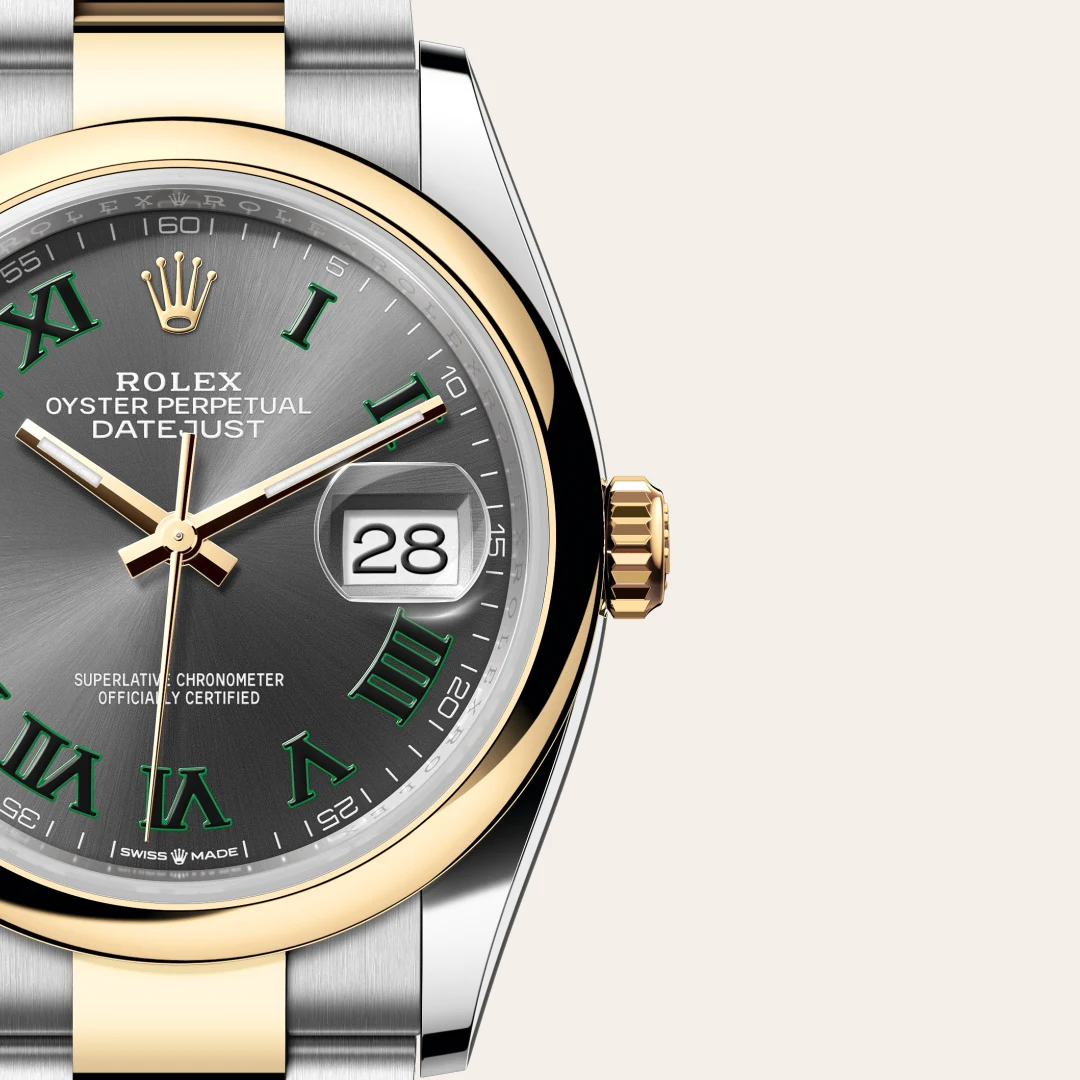 Rolex Datejust 36腕錶黃金鋼（蠔式鋼與黃金的組合）款，M126203-0036 - 慎昌鐘錶