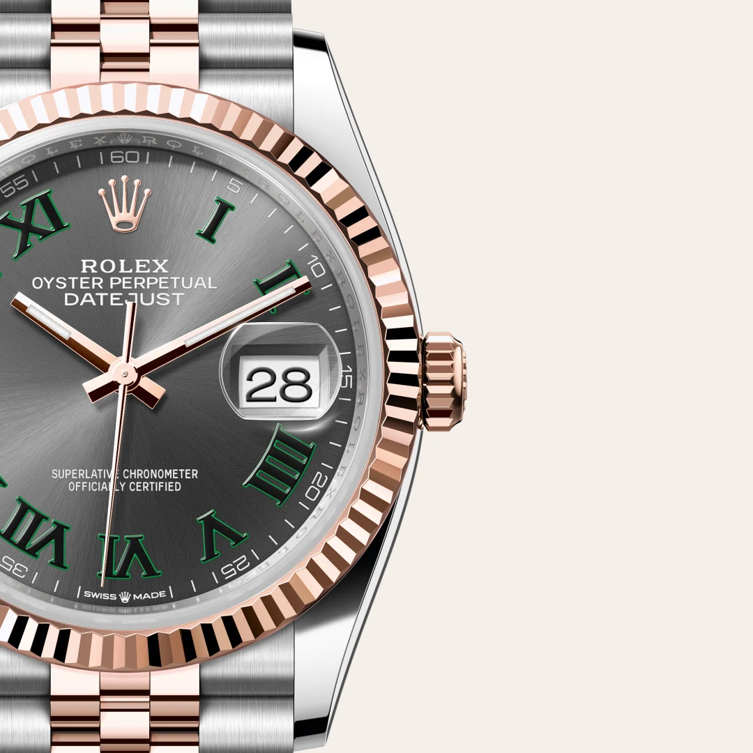 Rolex Datejust 36腕錶永恒玫瑰金鋼(蠔式鋼與永恒玫瑰金的組合)款,M126231-0029 - 慎昌鐘錶