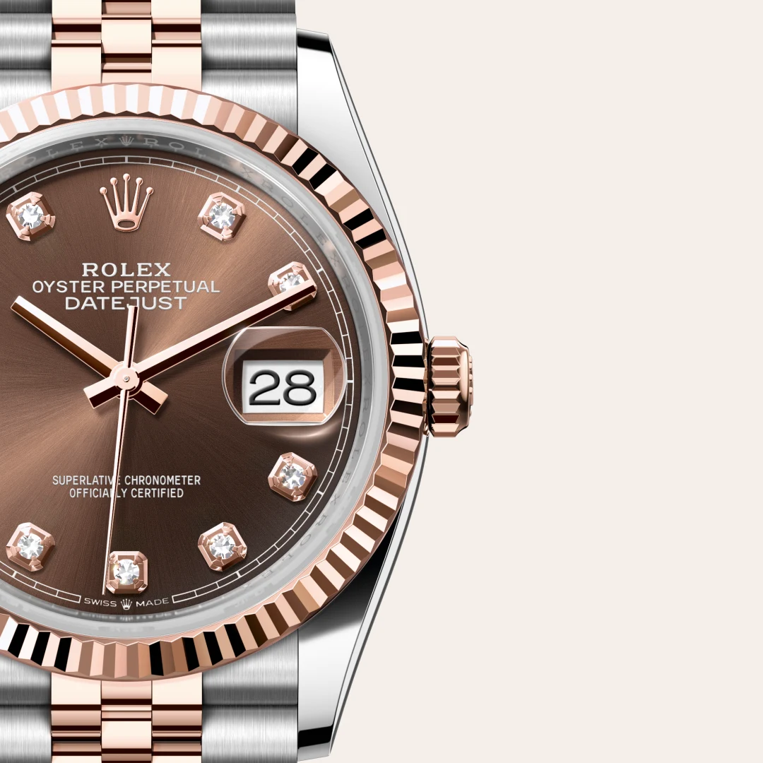 Rolex Datejust 36腕錶永恒玫瑰金鋼(蠔式鋼與永恒玫瑰金的組合)款,M126231-0053 - 慎昌鐘錶