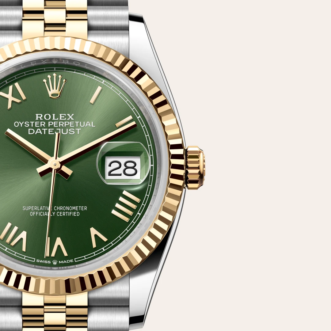 Rolex Datejust 36腕錶黃金鋼(蠔式鋼與黃金的組合)款,M126233-0053 - 慎昌鐘錶