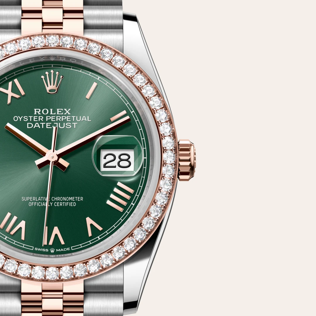 Rolex Datejust 36腕錶永恒玫瑰金鋼（蠔式鋼與永恒玫瑰金的組合）款，M126281RBR-0039 - 慎昌鐘錶