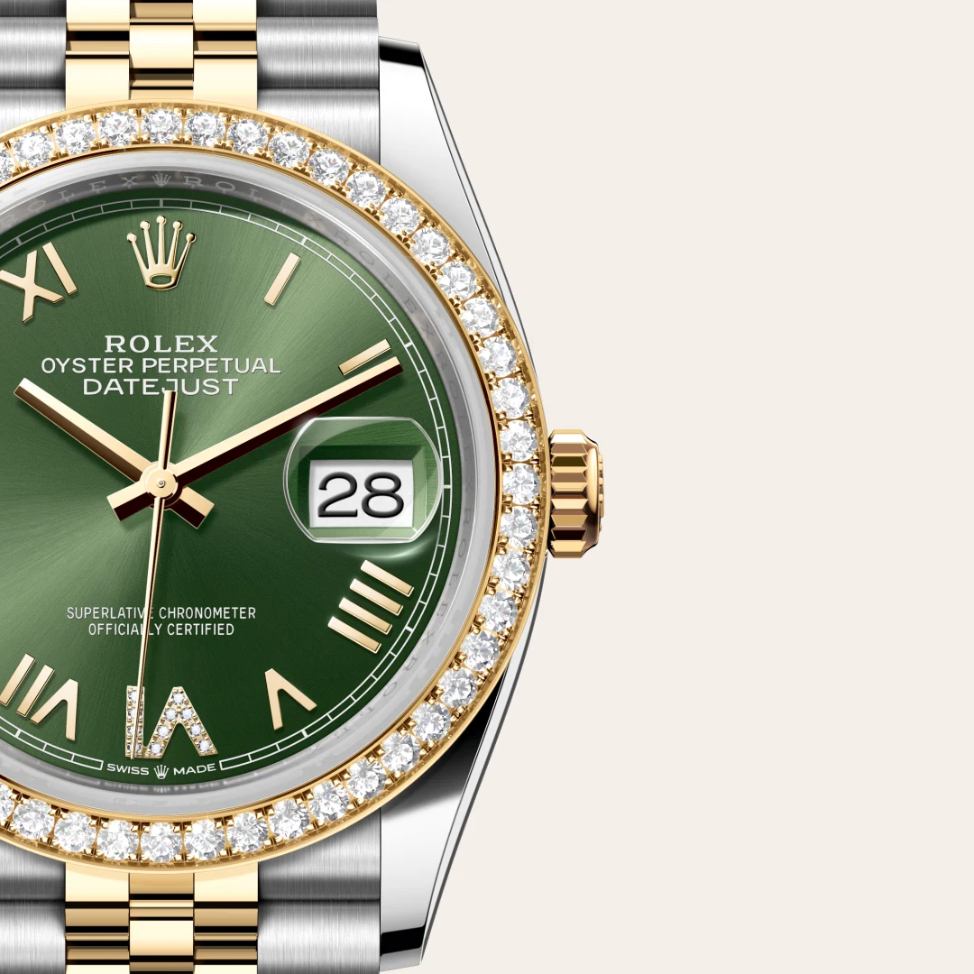 Rolex Datejust 36腕錶黃金鋼（蠔式鋼與黃金的組合）款，M126283RBR-0035 - 慎昌鐘錶