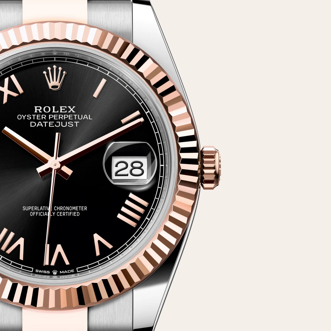 Rolex Datejust 41腕錶永恒玫瑰金鋼(蠔式鋼與永恒玫瑰金的組合)款,M126331-0023 - 慎昌鐘錶