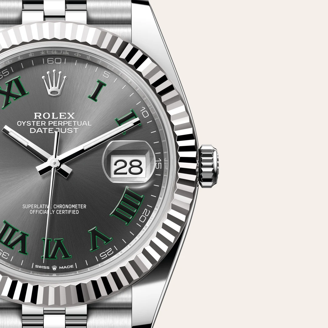 Rolex Datejust 41腕錶白色黃金鋼(蠔式鋼與白色黃金的組合)款,M126334-0022 - 慎昌鐘錶