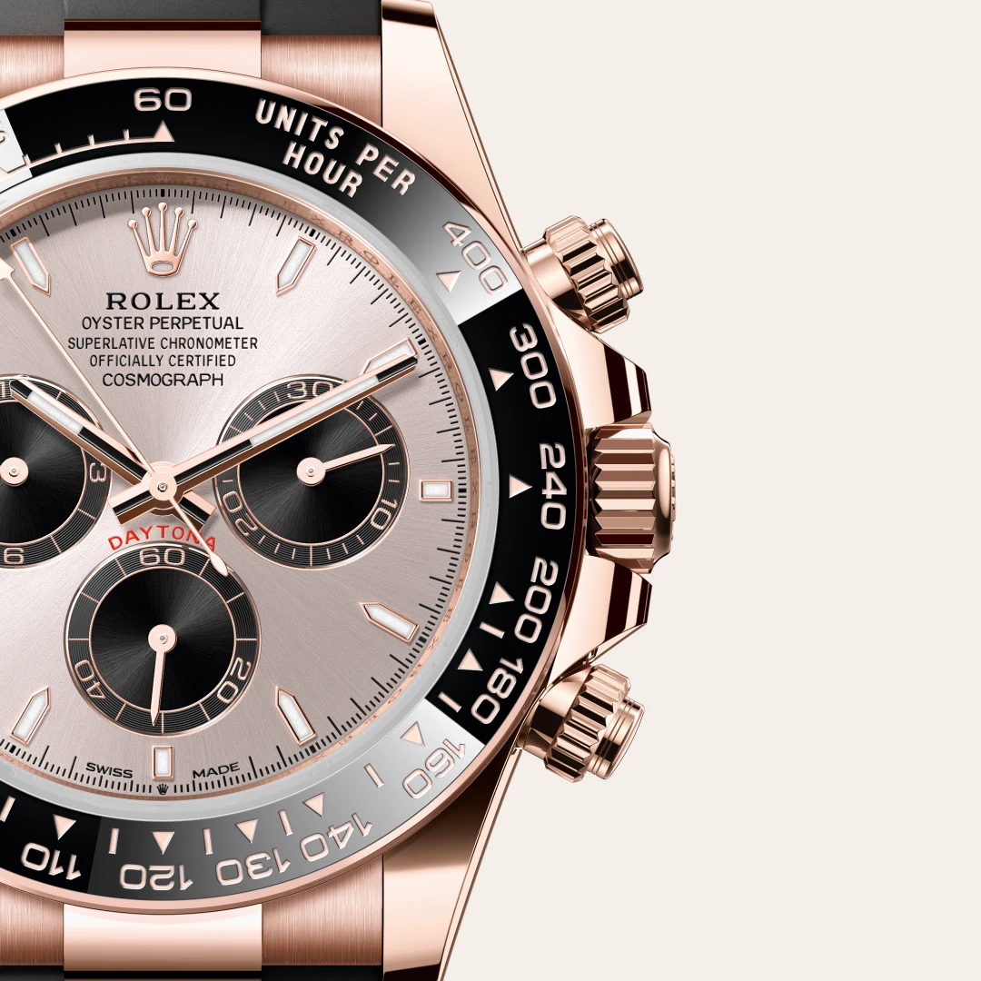 Rolex Cosmograph Daytona腕錶18K永恒玫瑰金款，M126515LN-0006 - 慎昌鐘錶