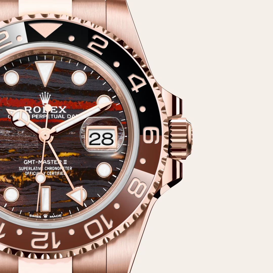 Rolex GMT-Master II腕錶18K永恒玫瑰金款,M126715CHNR-0002 - 慎昌鐘錶