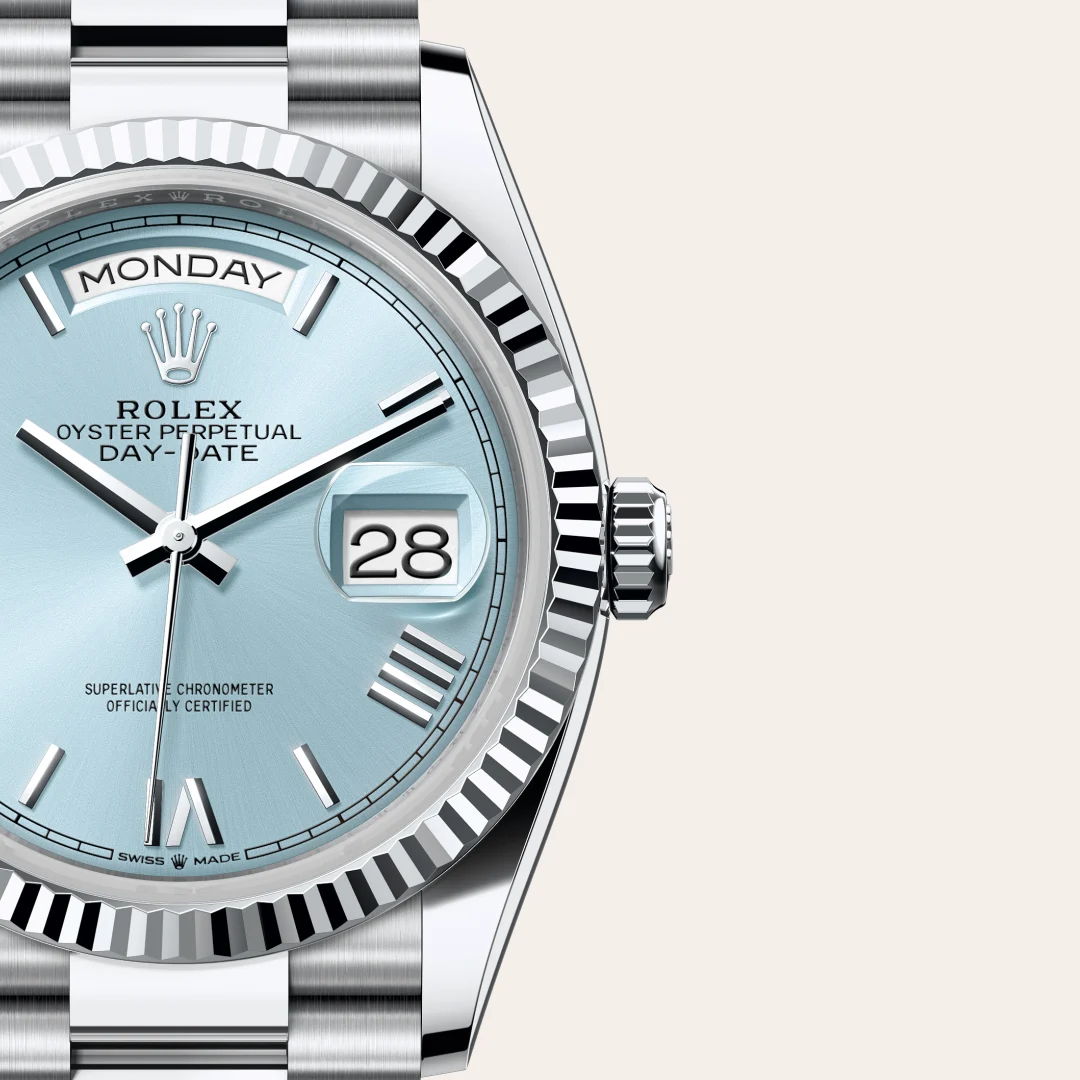 Rolex Day-Date 36腕錶鉑金款,M128236-0018 - 慎昌鐘錶