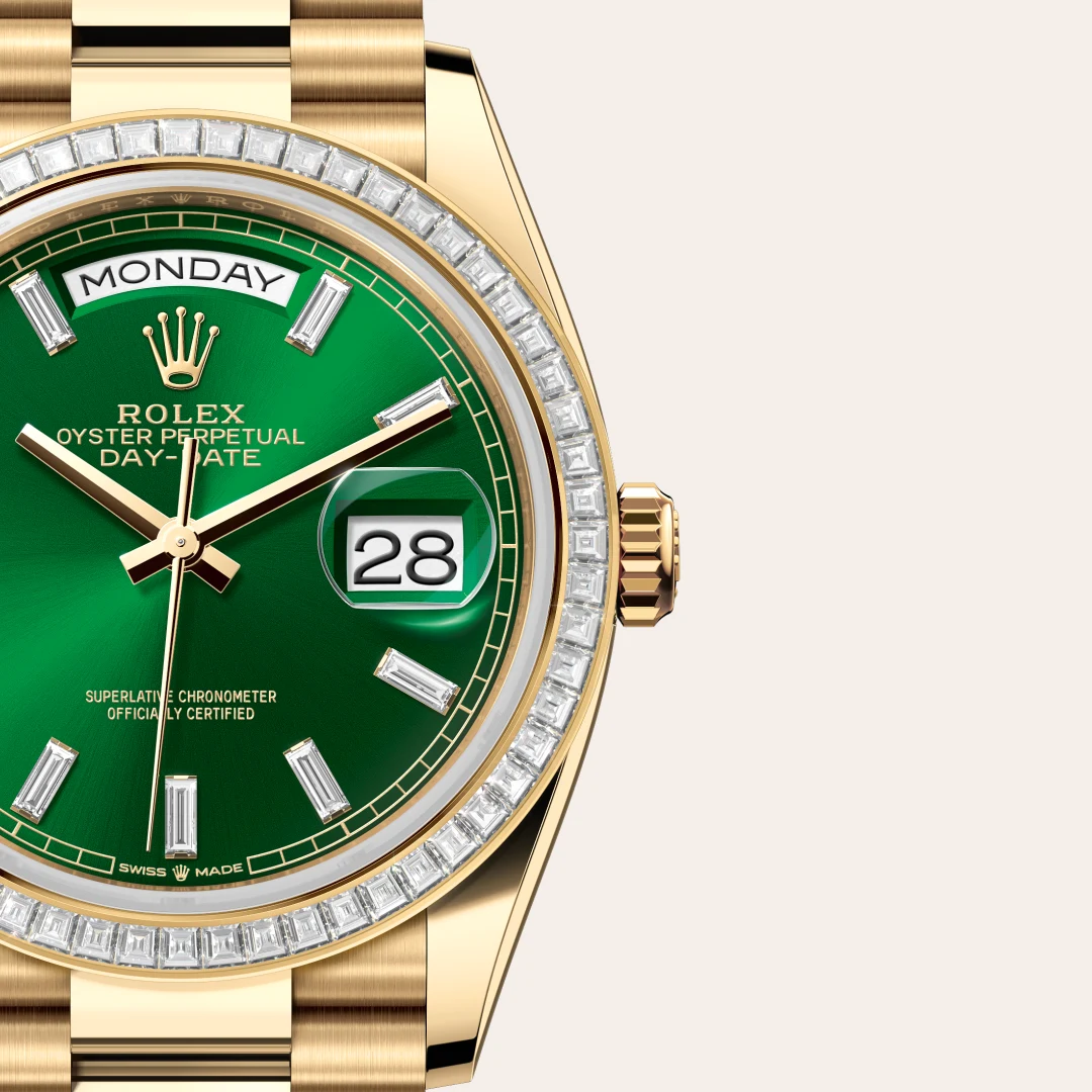 Rolex Day-Date 36腕錶18K黃金款，M128398TBR-0035 - 慎昌鐘錶