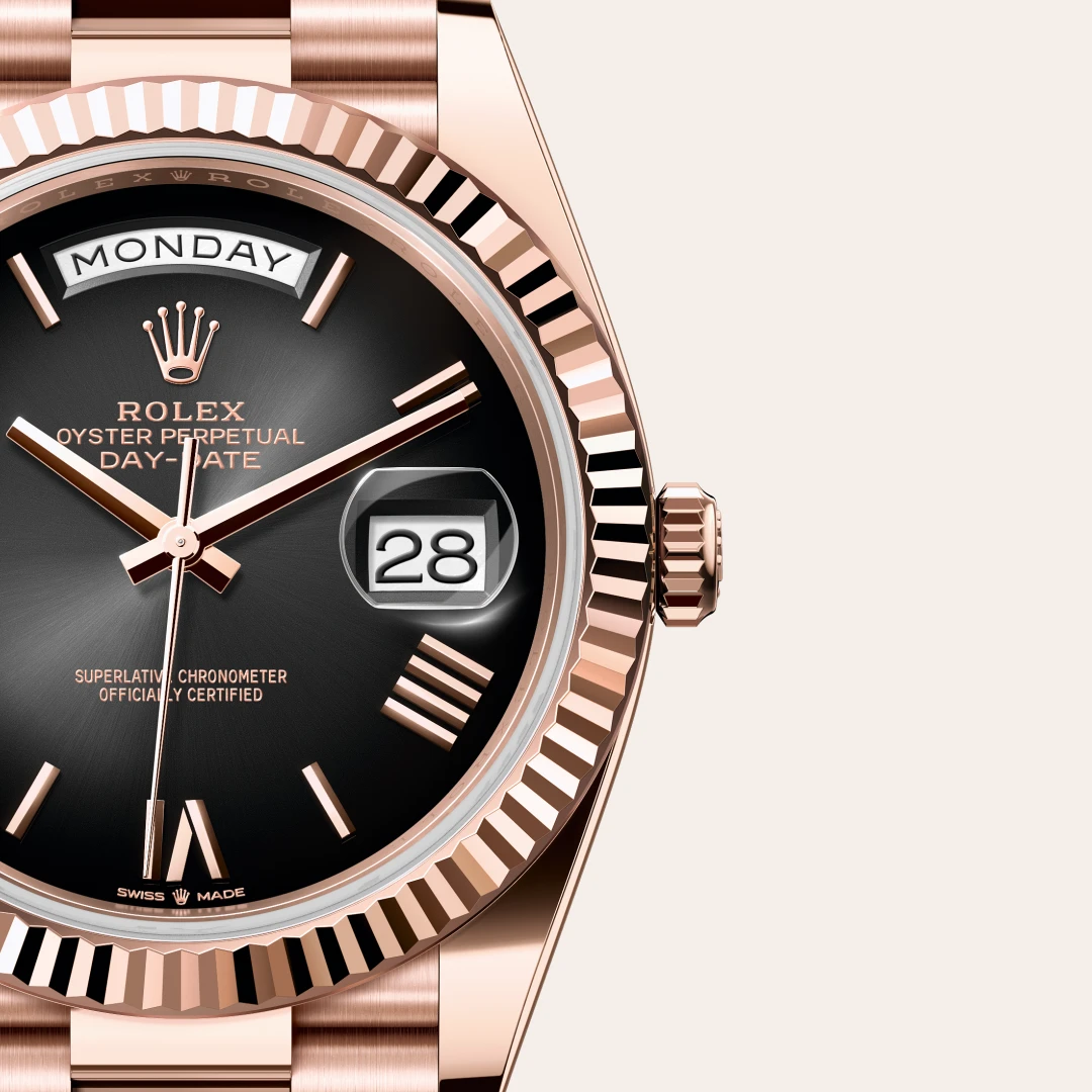 Rolex Day-Date 40腕錶18K永恒玫瑰金款，M228235-0055 - 慎昌鐘錶