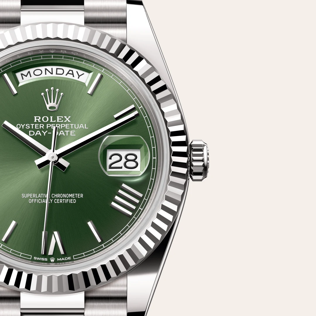 Rolex Day-Date 40腕錶18K白色黃金款，M228239-0033 - 慎昌鐘錶