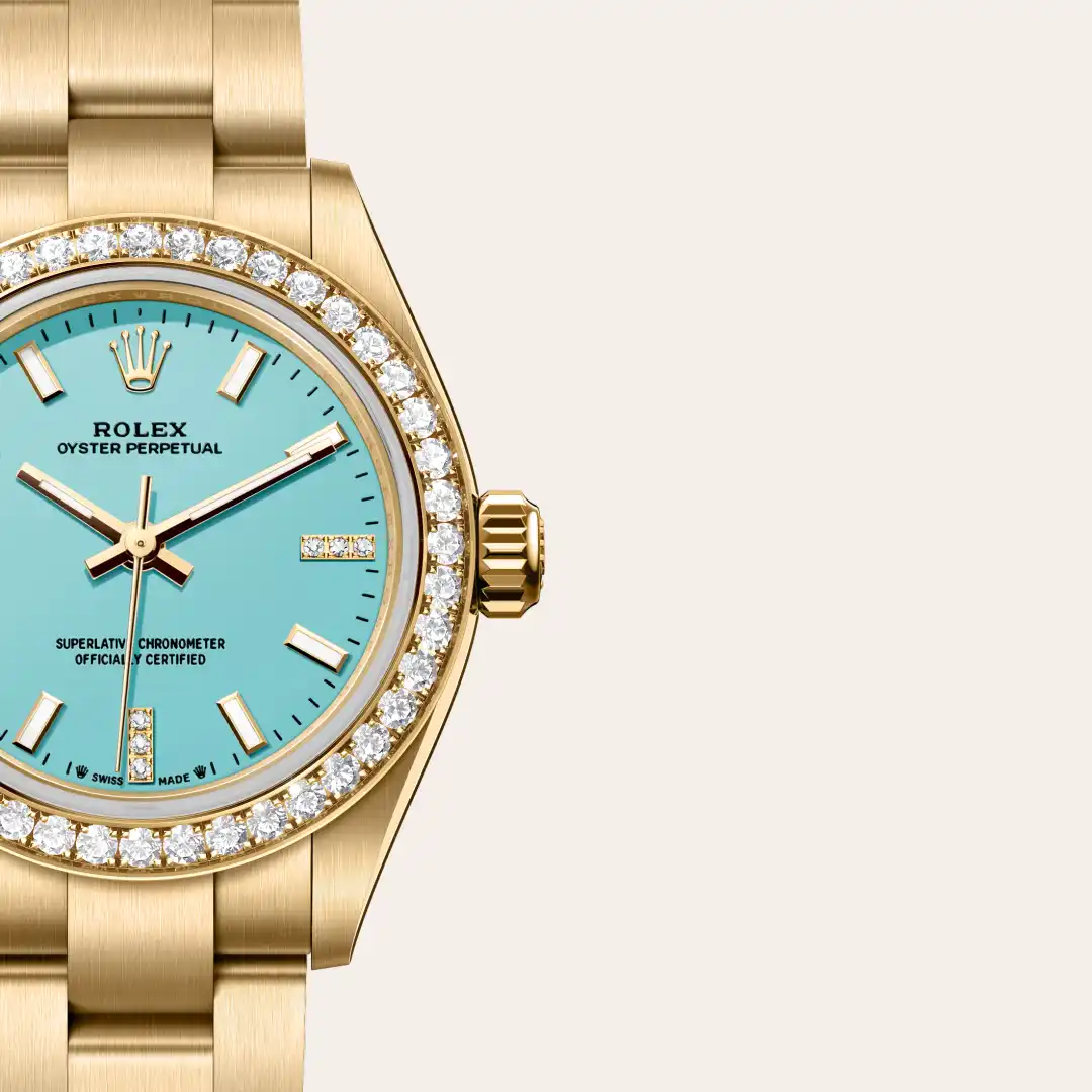 Rolex Oyster Perpetual 28腕錶18K黃金款，M276248RBR-0001 - 慎昌鐘錶