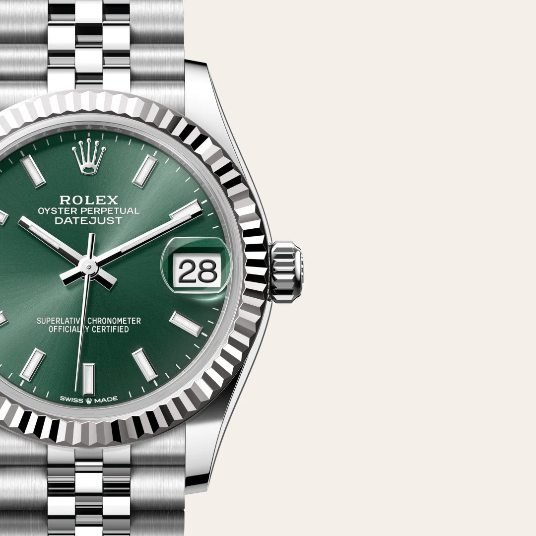 Rolex Datejust 31腕錶白色黃金鋼（蠔式鋼與白色黃金的組合）款，M278274-0018 - 慎昌鐘錶