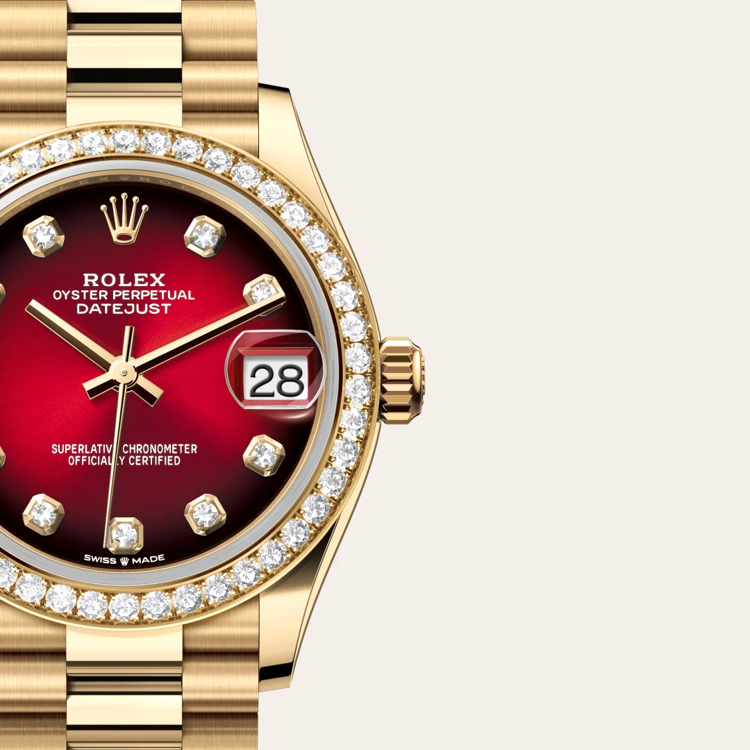 Rolex Datejust 31腕錶18K黃金款，M278288RBR-0041 - 慎昌鐘錶