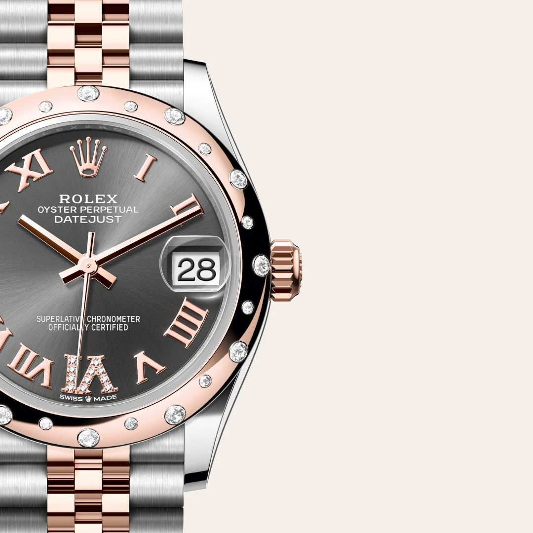 Rolex Datejust 31腕錶永恒玫瑰金鋼（蠔式鋼與永恒玫瑰金的組合）款，M278341RBR-0030 - 慎昌鐘錶