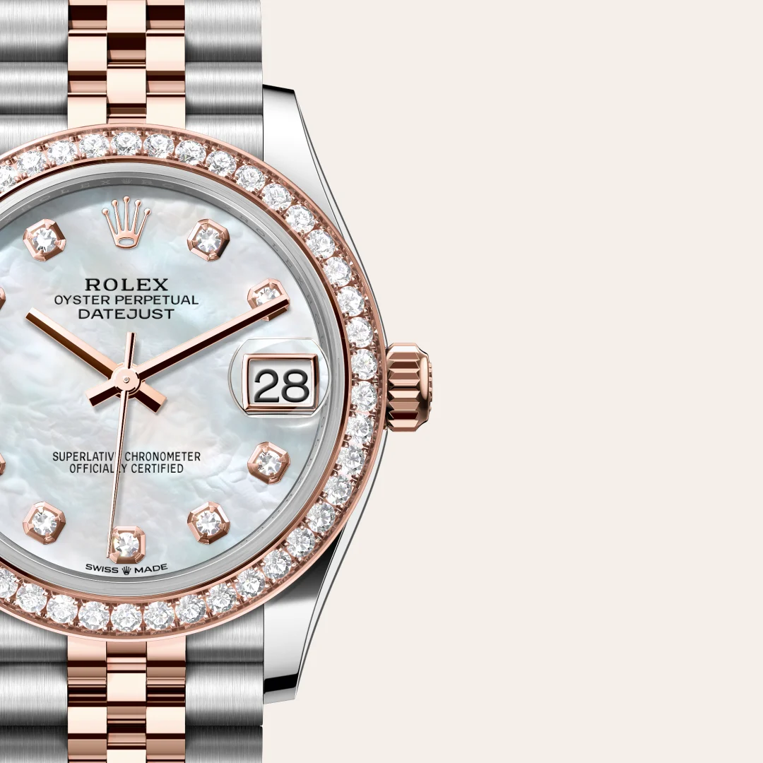 Rolex Datejust 31腕錶永恒玫瑰金鋼(蠔式鋼與永恒玫瑰金的組合)款,M278381RBR-0026 - 慎昌鐘錶