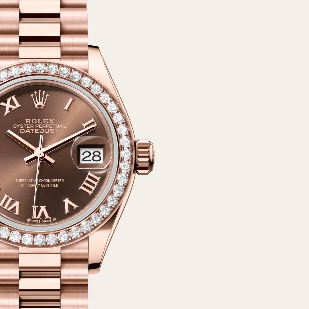 Rolex Lady-Datejust腕錶18K永恒玫瑰金款，M279135RBR-0016 - 慎昌鐘錶