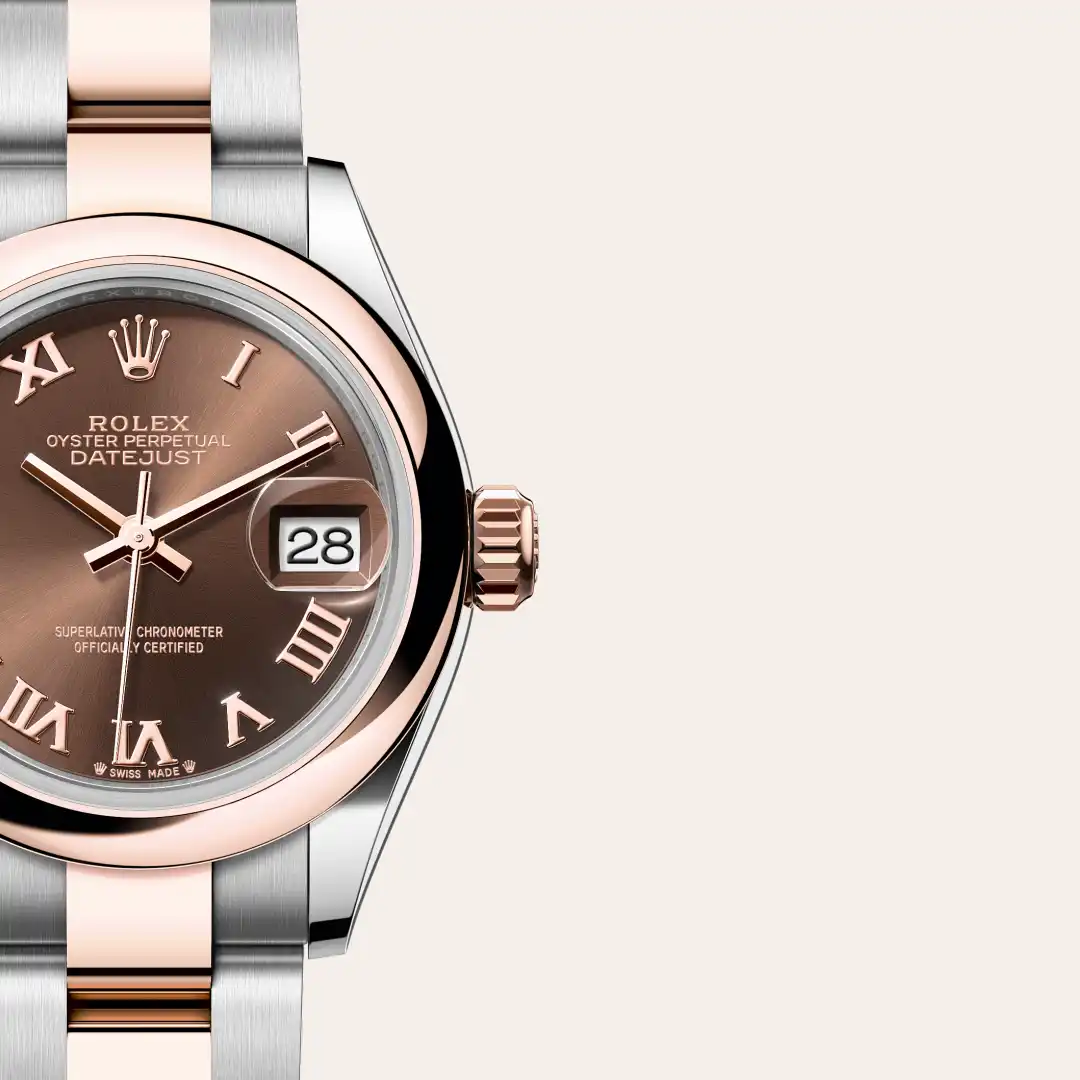Rolex Lady-Datejust腕錶永恒玫瑰金鋼(蠔式鋼與永恒玫瑰金的組合)款,M279161-0010 - 慎昌鐘錶