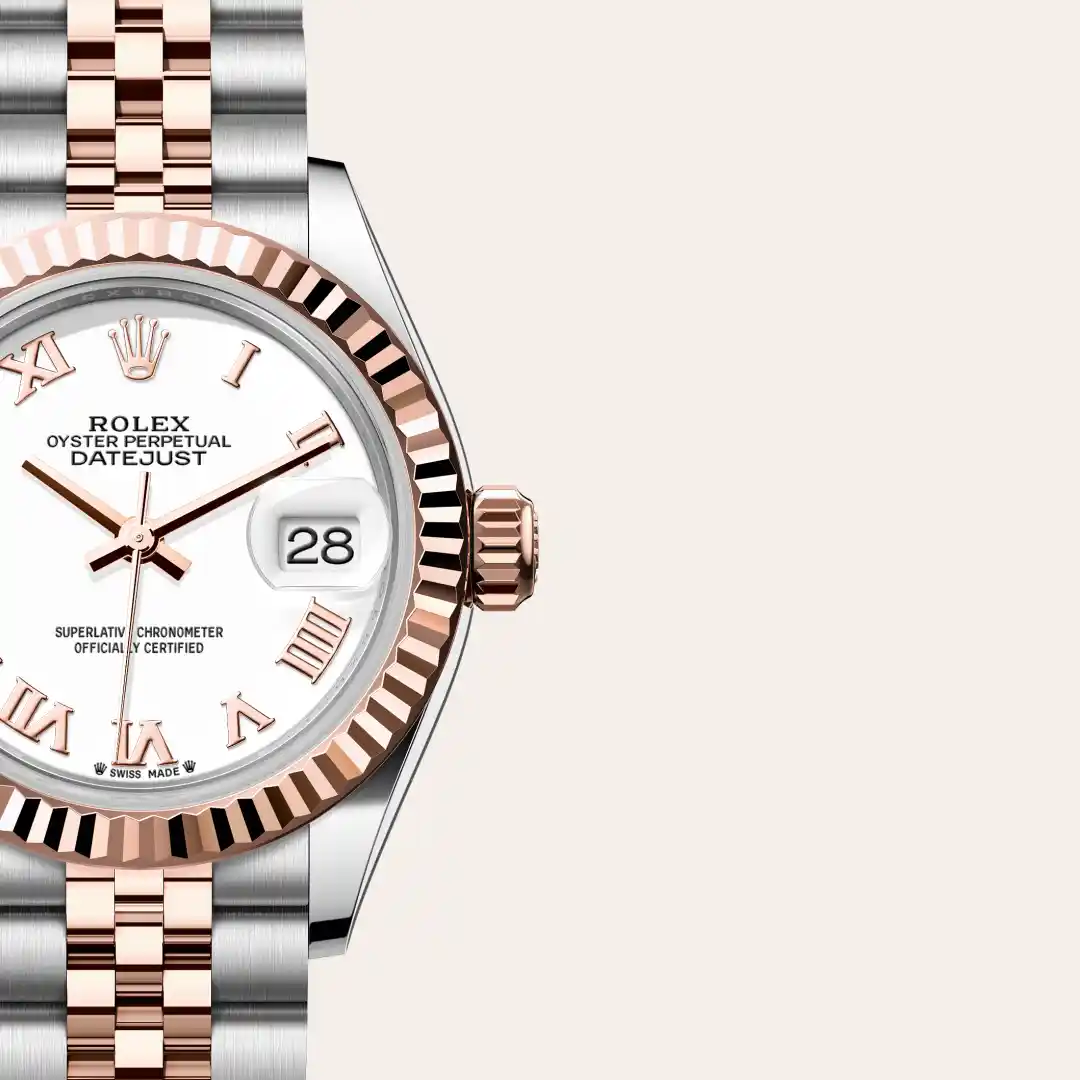 Rolex Lady-Datejust腕錶永恒玫瑰金鋼(蠔式鋼與永恒玫瑰金的組合)款,M279171-0021 - 慎昌鐘錶