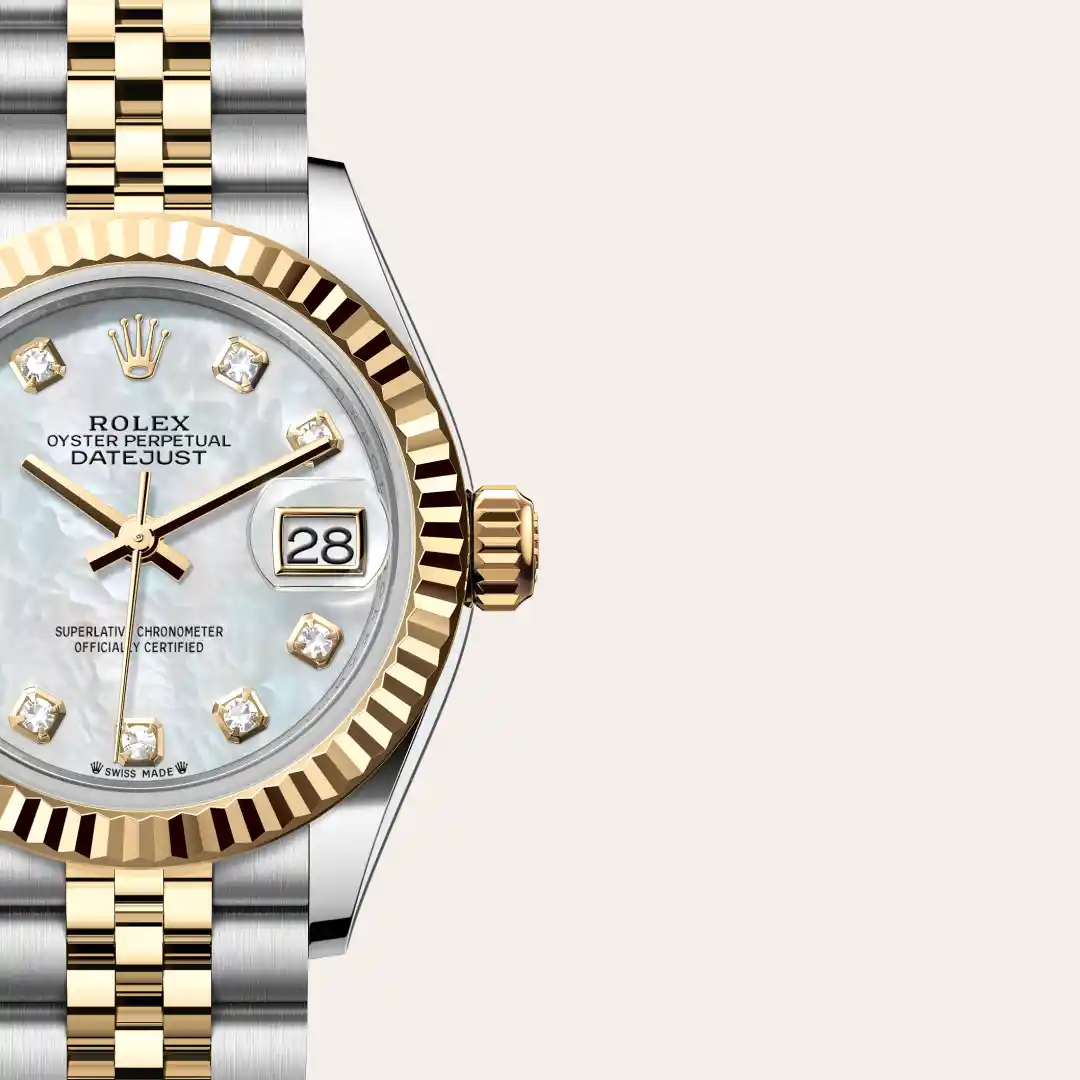 Rolex Lady-Datejust腕錶黃金鋼(蠔式鋼與黃金的組合)款,M279173-0013 - 慎昌鐘錶
