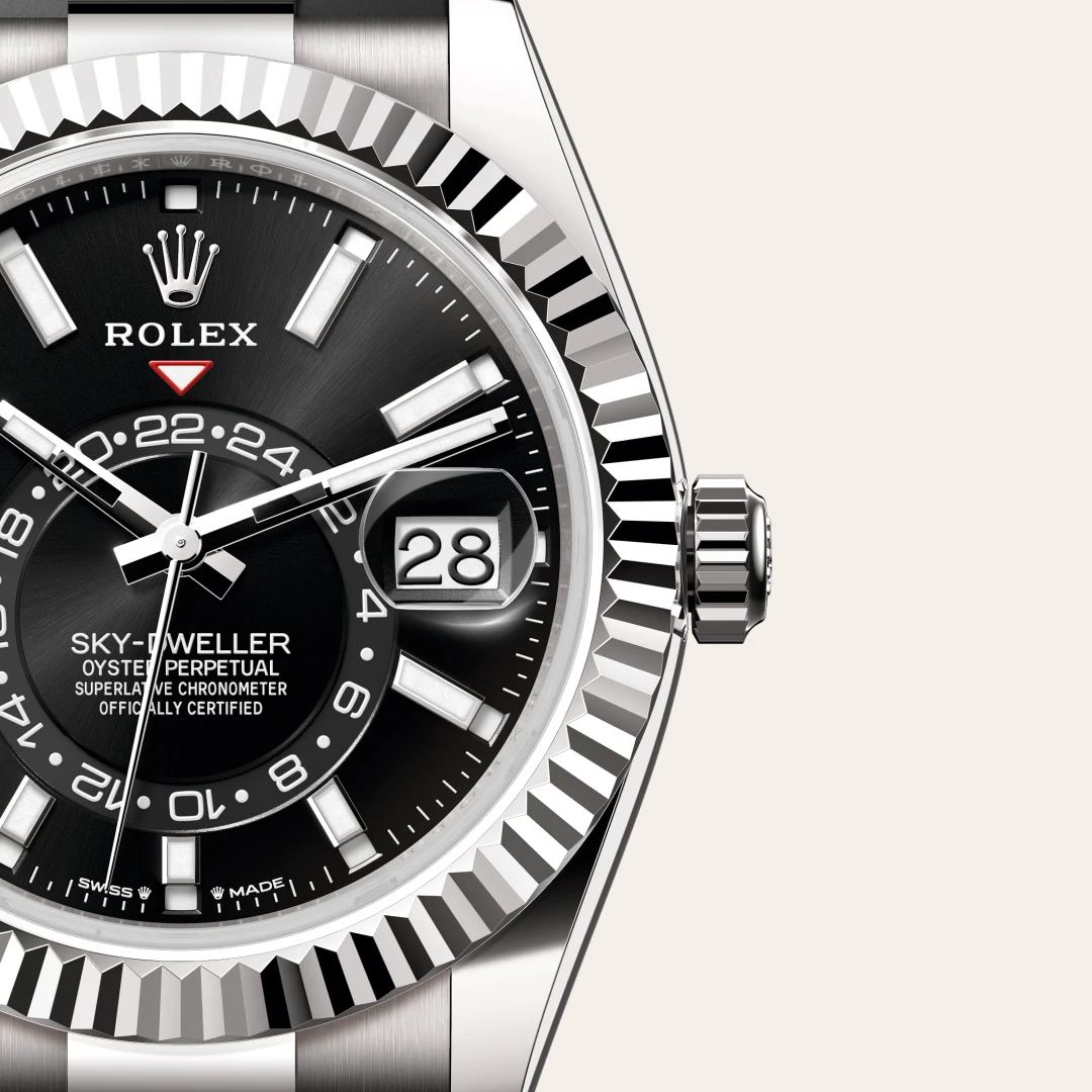 Rolex Sky-Dweller腕錶18K白色黃金款,M336239-0002 - 慎昌鐘錶
