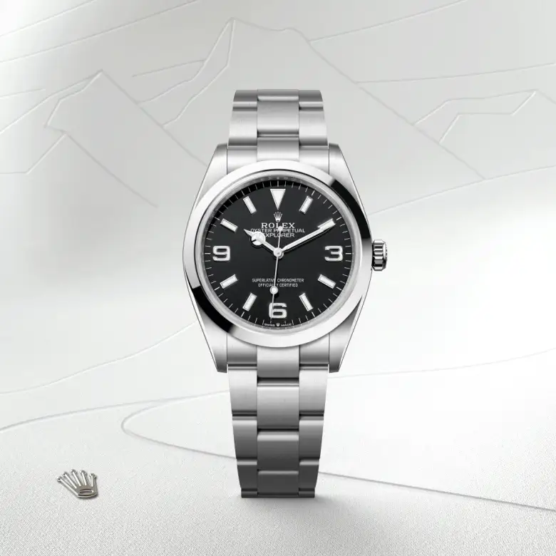 Rolex Explorer 36腕錶蠔式鋼款，M124270-0001 - 慎昌鐘錶