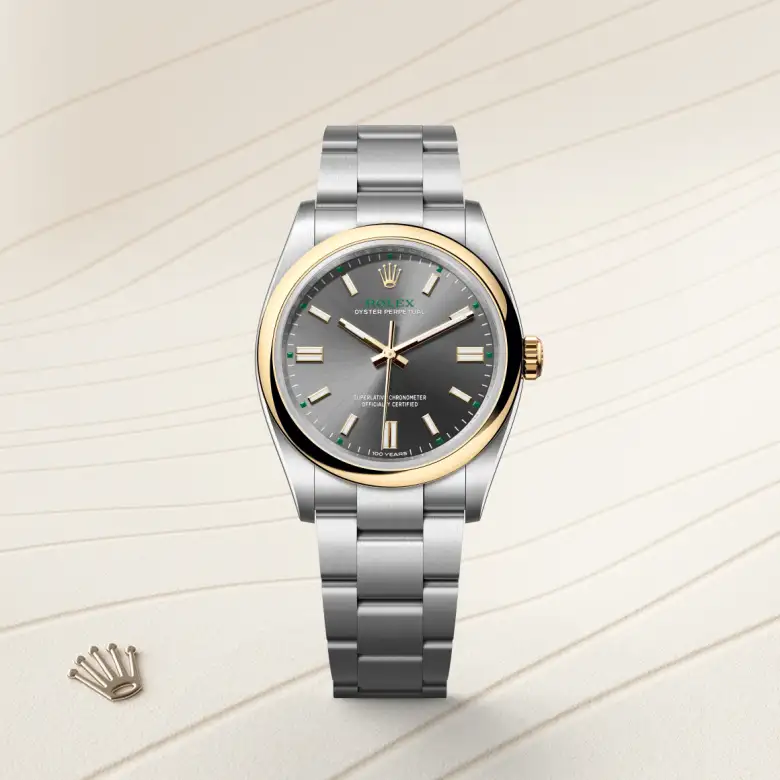 Rolex Oyster Perpetual 36腕錶黃金鋼（蠔式鋼與黃金的組合）款，M126003-0001 - 慎昌鐘錶