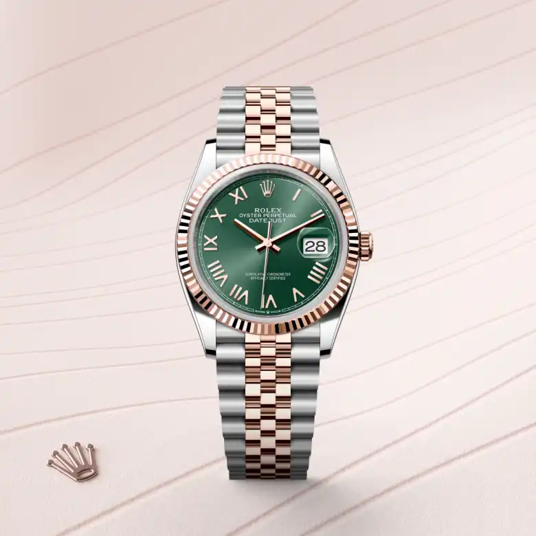 Rolex Datejust 36腕錶永恒玫瑰金鋼（蠔式鋼與永恒玫瑰金的組合）款，M126231-0051 - 慎昌鐘錶
