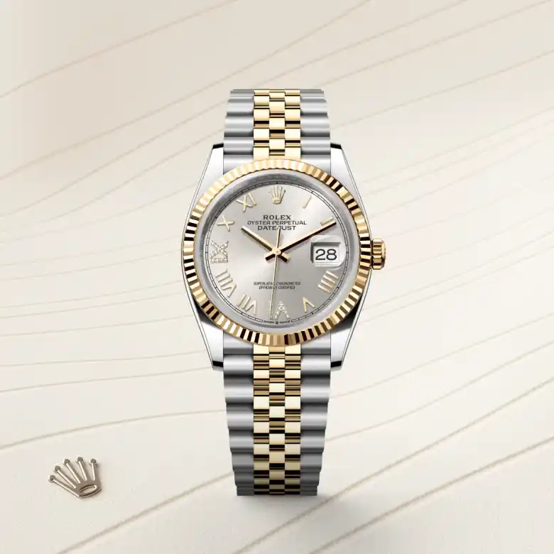 Rolex Datejust 36腕錶黃金鋼（蠔式鋼與黃金的組合）款，M126233-0051 - 慎昌鐘錶