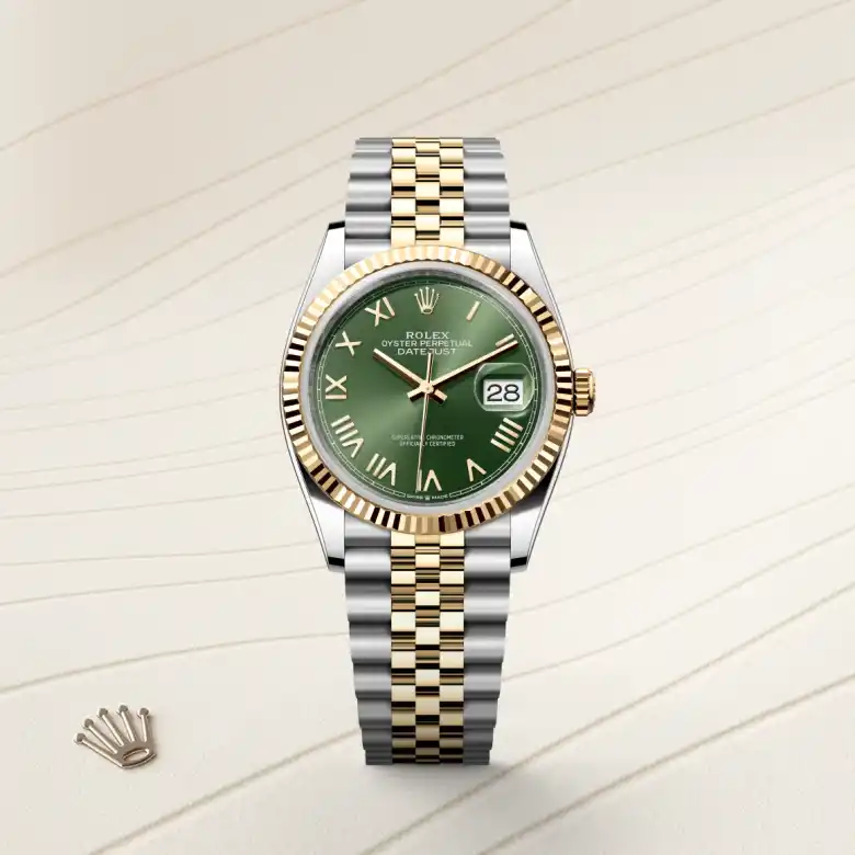 Rolex Datejust 36腕錶黃金鋼(蠔式鋼與黃金的組合)款,M126233-0053 - 慎昌鐘錶