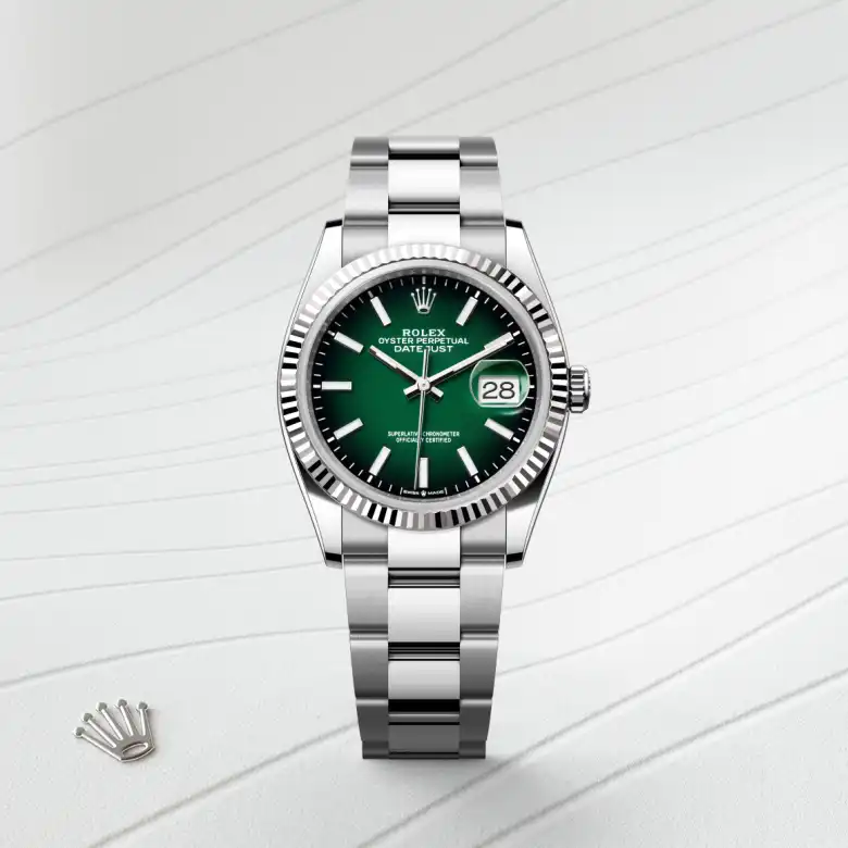 Rolex Datejust 36腕錶白色黃金鋼(蠔式鋼與白色黃金的組合)款,M126234-0060 - 慎昌鐘錶