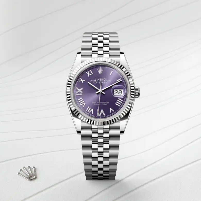 Rolex Datejust 36腕錶白色黃金鋼（蠔式鋼與白色黃金的組合）款，M126234-0063 - 慎昌鐘錶