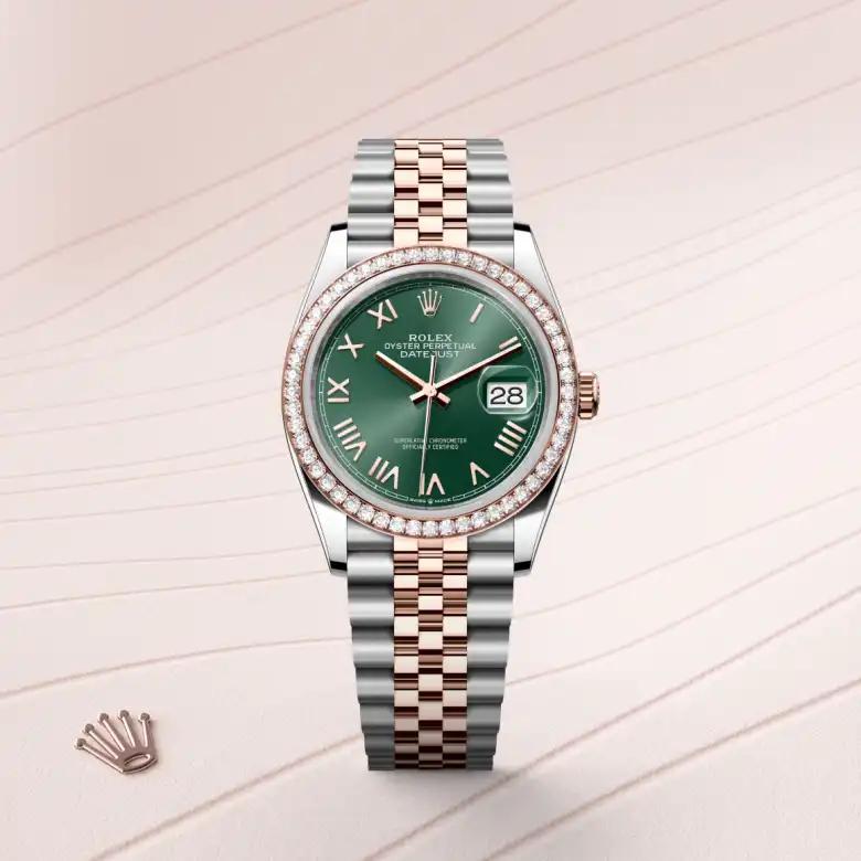 Rolex Datejust 36腕錶永恒玫瑰金鋼（蠔式鋼與永恒玫瑰金的組合）款，M126281RBR-0039 - 慎昌鐘錶
