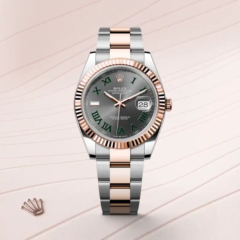 Rolex Datejust 41腕錶永恒玫瑰金鋼(蠔式鋼與永恒玫瑰金的組合)款,M126331-0015 - 慎昌鐘錶