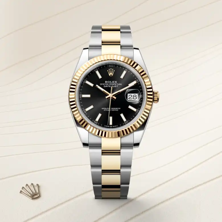 Rolex Datejust 41腕錶黃金鋼（蠔式鋼與黃金的組合）款，M126333-0013 - 慎昌鐘錶