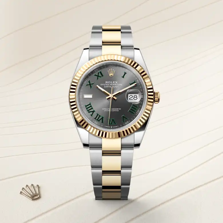 Rolex Datejust 41腕錶黃金鋼（蠔式鋼與黃金的組合）款，M126333-0019 - 慎昌鐘錶