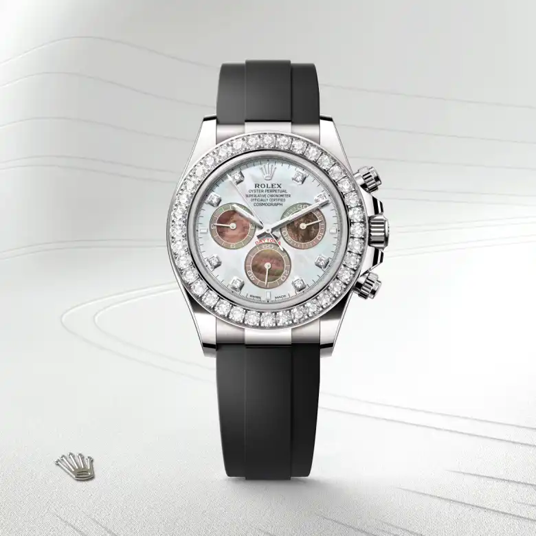 Rolex Cosmograph Daytona腕錶18K白色黃金款，M126589RBR-0001 - 慎昌鐘錶