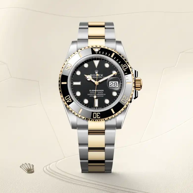 Rolex Submariner Date腕錶黃金鋼(蠔式鋼與黃金的組合)款,M126613LN-0002 - 慎昌鐘錶