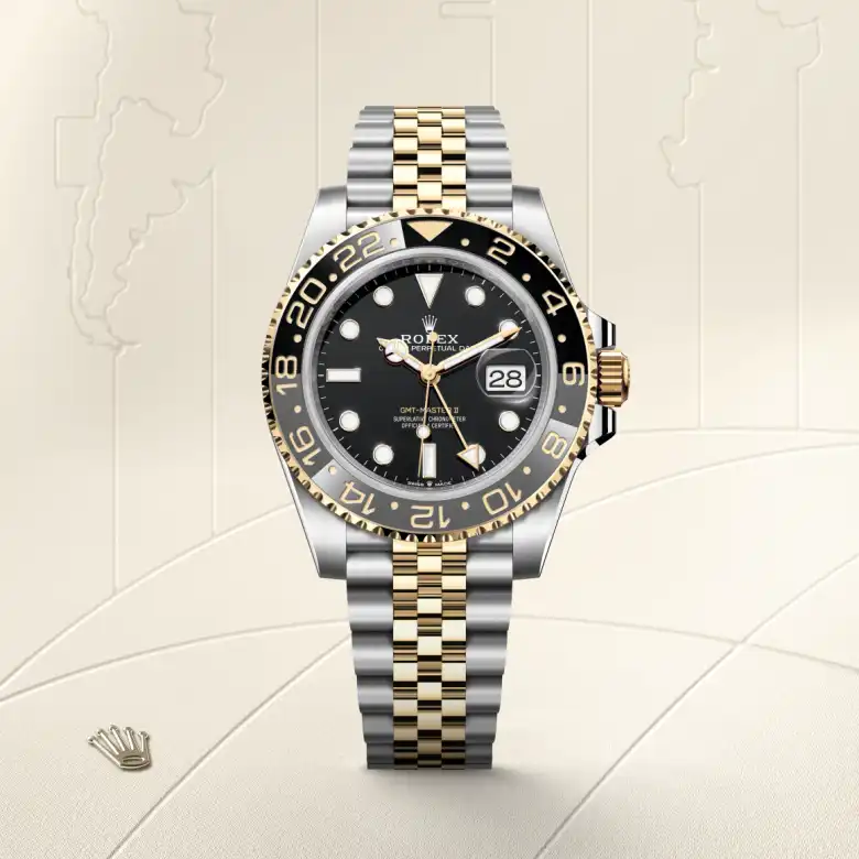 Rolex GMT-Master II腕錶黃金鋼(蠔式鋼與黃金的組合)款,M126713GRNR-0001 - 慎昌鐘錶