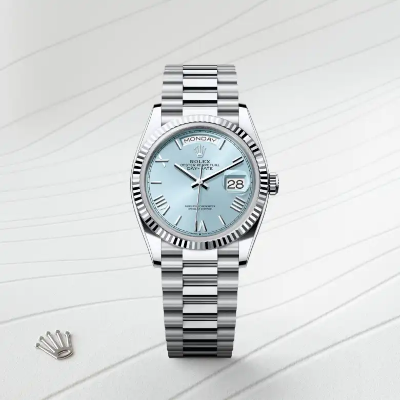 Rolex Day-Date 36腕錶鉑金款,M128236-0018 - 慎昌鐘錶