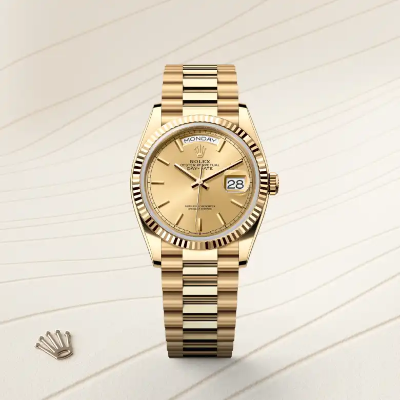 Rolex Day-Date 36腕錶18K黃金款,M128238-0045 - 慎昌鐘錶