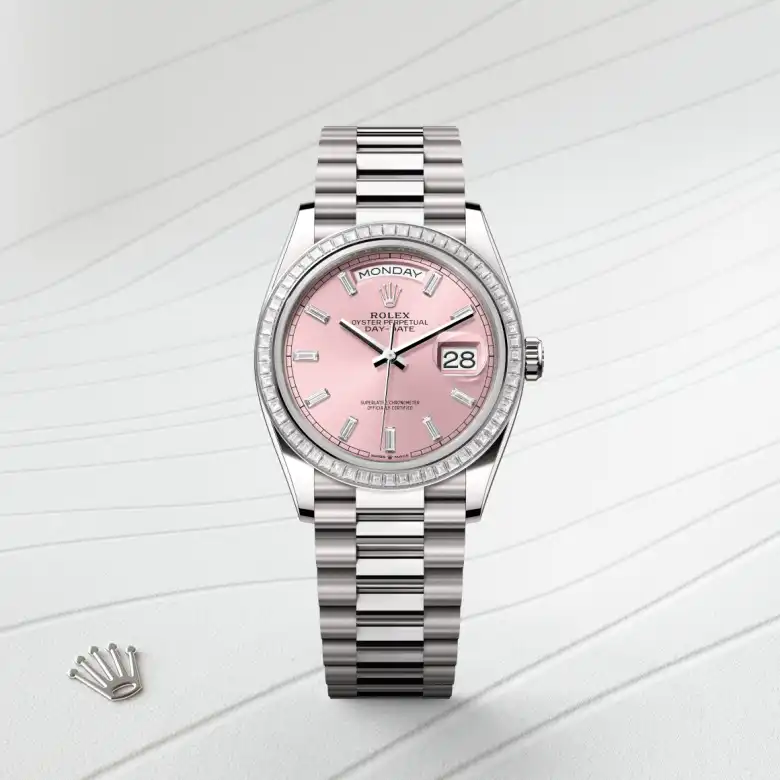 Rolex Day-Date 36腕錶18K白色黃金款,M128399TBR-0029 - 慎昌鐘錶