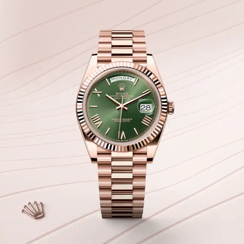 Rolex Day-Date 40腕錶18K永恒玫瑰金款，M228235-0025 - 慎昌鐘錶