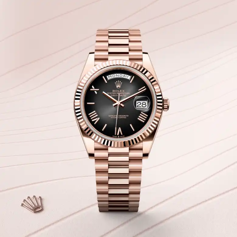 Rolex Day-Date 40腕錶18K永恒玫瑰金款，M228235-0055 - 慎昌鐘錶