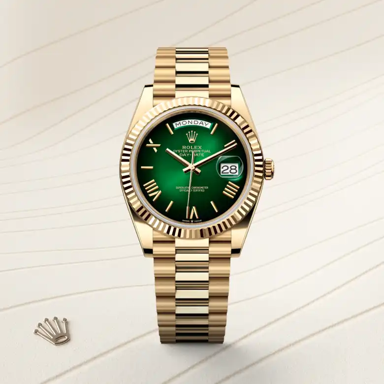Rolex Day-Date 40腕錶18K黃金款，M228238-0069 - 慎昌鐘錶