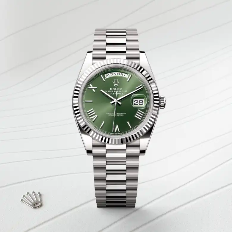 Rolex Day-Date 40腕錶18K白色黃金款，M228239-0033 - 慎昌鐘錶